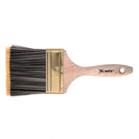 Кисть плоская Golden 4" искусственная щетина, деревянная ручка Mtx (83228)