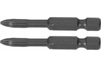 Биты X-DRIVE торсионные кованые, обточенные KRAFTOOL 26123-1-50-2, Cr-Mo сталь, тип хвостовика E 1/4", PZ1, 50мм, 2шт (26123-1-50-2) фото в интернет-магазине Мегастроймаркет