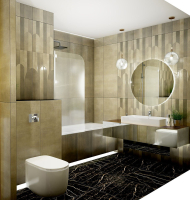 Декор Villeroy&Boch Arc Noir Mink Matt.Rec. 40x120 фото в интернет-магазине Мегастроймаркет