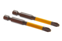 Биты KRAFTOOL INDUSTRIE торсионные, обточенные, для механизированного инструмента, PZ1, 65мм, 2шт (26103-1-65) фото в интернет-магазине Мегастроймаркет