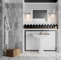 Плитка Kerama Marazzi  Келуш белый 14х34 глянцевая фото в интернет-магазине Мегастроймаркет