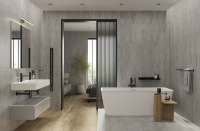 Керамогранит Creto  Lines темно-серый 60х60 неполированный фото в интернет-магазине Мегастроймаркет