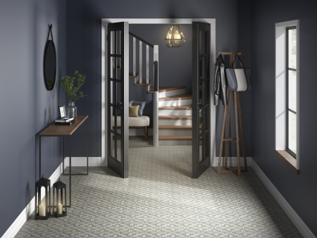 Керамогранит Kerama Marazzi  Сассолино 1 серый матовый 30х30 матовый фото в интернет-магазине Мегастроймаркет