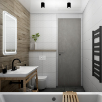 Керамогранит Creto  Hygge темно-серый 60.7х60.7 матовый фото в интернет-магазине Мегастроймаркет