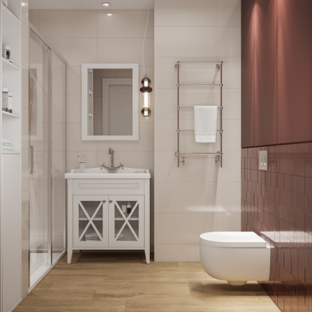 Плитка Creto  Mono vanilla 30х60 глянцевая фото в интернет-магазине Мегастроймаркет