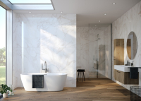 Керамогранит Creto  Calacatta Satin 80х160 сатинированный фото в интернет-магазине Мегастроймаркет