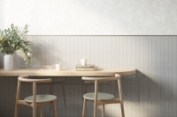 Плитка Creto  Aquarelle White 5.8х24 глянцевая фото в интернет-магазине Мегастроймаркет