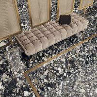 Керамогранит Kerama Marazzi  Surface Laboratory/Мариначе черный лаппатированный 119.5х320 лаппатированный фото в интернет-магазине Мегастроймаркет