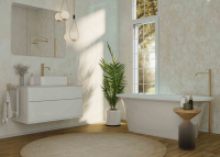 Декор Creto  Murano Beige W M/STR 25x75 NR Glossy 1 глянцевый фото в интернет-магазине Мегастроймаркет