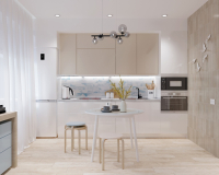 Керамогранит Creto  Skogen бежевый 19.8х119.8 матовый фото в интернет-магазине Мегастроймаркет