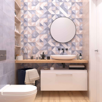 Плитка Creto  Glossina Pearl W M 20х60 NR Glossy 1 глянцевая фото в интернет-магазине Мегастроймаркет