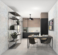 Керамогранит Kerama Marazzi  Сольферино серый обрезной 80х80 матовый фото в интернет-магазине Мегастроймаркет