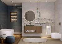 Вставка Creto Frida spring 30х60 матовый фото в интернет-магазине Мегастроймаркет