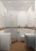 Керамогранит Creto  Forestina темно-бежевый 15х90 матовый фото в интернет-магазине Мегастроймаркет