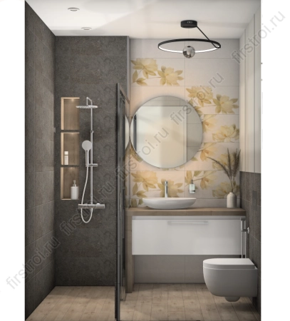 Плитка Creto  Flamel Dark 31х61 матовая фото в интернет-магазине Мегастроймаркет