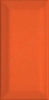 Плитка Kerama Marazzi  Клемансо оранжевый грань 7.5х15 глянцевая