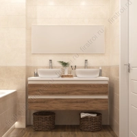 Плитка Creto  Cremona Beige W M 20х60 NR Glossy 1 глянцевая фото в интернет-магазине Мегастроймаркет