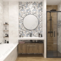 Плитка Creto  Aura Grey W M 31х61 NR Mat 1 матовая фото в интернет-магазине Мегастроймаркет