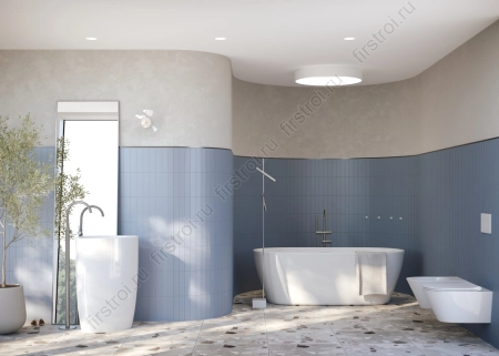 Плитка Creto  Aquarelle Sky 5.8х24 матовая фото в интернет-магазине Мегастроймаркет