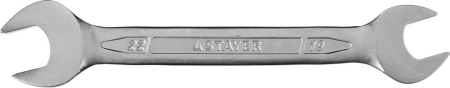 Рожковый гаечный ключ 19x22мм STAYER (27035-19-22)