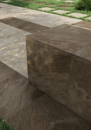 Керамогранит Italon Манетик Минерал Уайт Х2 60х60 (20мм) структурированный фото в интернет-магазине Мегастроймаркет