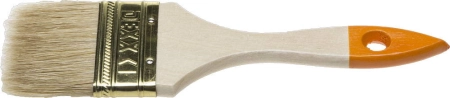 Кисть флейцевая DEXX деревянная ручка, натуральная щетина, индивидуальная упаковка, 63мм (0100-063_z02)