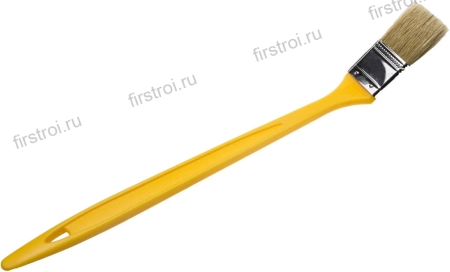Кисть радиаторная STAYER UNIVERSAL-MASTER светлая натуральная щетина, пластмассовая ручка, 25мм (0110-25_z01)