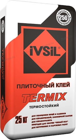 Клей термостойкий для печей Ивсил Термикс (25 кг)