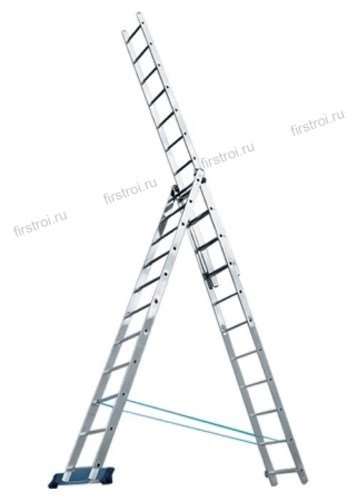 Лестница 4x5 ступеней алюминиевая трансформер  Pоссия