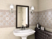 Вставка Kerama Marazzi Амальфи орнамент коричневый 9.8х9.8 матовый (STG/A408/1266H) фото в интернет-магазине Мегастроймаркет