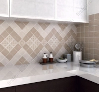 Плитка Kerama Marazzi  Нола беж светлый 9.9x9.9 матовая фото в интернет-магазине Мегастроймаркет