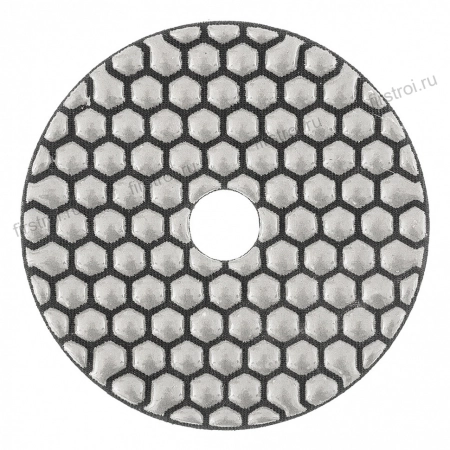 Алмазный гибкий шлифовальный круг Ø100мм P100, суxое шлифование 5шт Matrix ( 73501 )