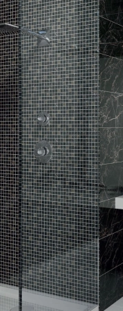 Декор Kerama Marazzi  Астория Птицы черный 25х75 глянцевый фото в интернет-магазине Мегастроймаркет