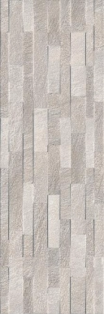 Плитка Kerama Marazzi  Гренель серый структура обрезной 30х89.5 матовая