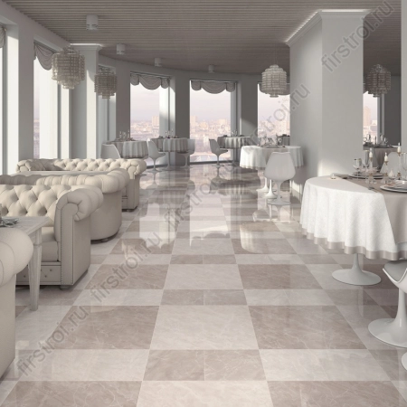 Керамогранит Kerama Marazzi  Ричмонд беж лаппатированный 60х60 матовый фото в интернет-магазине Мегастроймаркет