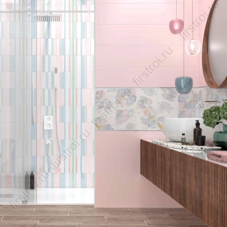 Плитка Creto  Aurora Verde 20х60 матовая фото в интернет-магазине Мегастроймаркет