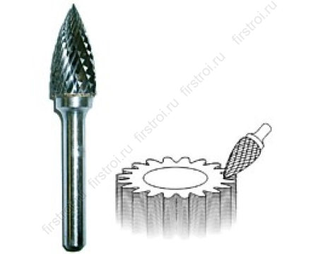 Шарошка по металлу  GХ8 фото в интернет-магазине Мегастроймаркет