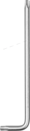 Ключ ЗУБР ЭКСПЕРТ имбусовый длинный Cr-Mo сатинированное покрытие TORX 20 (27452-20)