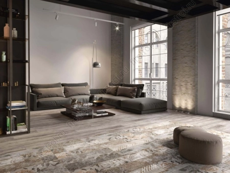 Плинтус Kerama Marazzi  Антик Вуд серый 8х39.8 матовый фото в интернет-магазине Мегастроймаркет