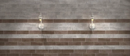 Плитка Kerama Marazzi  Маттоне серый светлый 8.5х28.5 матовая фото в интернет-магазине Мегастроймаркет