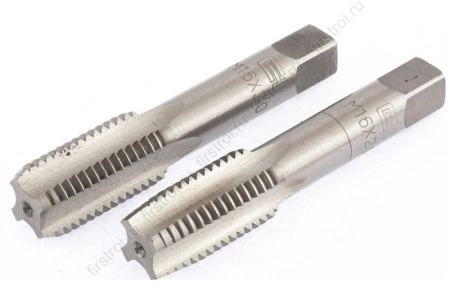 Метчик ручной М18x2.5мм (2шт) Сибртеx (76648) фото в интернет-магазине Мегастроймаркет