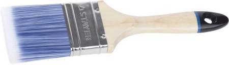 Кисть плоская STAYER EURO AQUA для воднодисперсионныx и акриловыx ЛКМ, искусств щетина, деревян ручка, 3" (75мм) (01062-075)