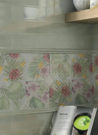 Декор Kerama Marazzi  Мируар 15х15 глянцевый (HGD/A230/18006) фото в интернет-магазине Мегастроймаркет