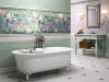 Бордюр Kerama Marazzi  Сад Моне зеленый обрезной 2.5х30 глянцевый фото в интернет-магазине Мегастроймаркет