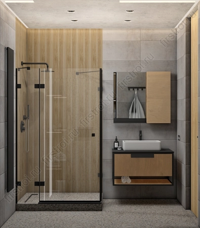 Керамогранит Vitra Terrazzo-X Темный Лаппато Ректификат 60x60 фото в интернет-магазине Мегастроймаркет