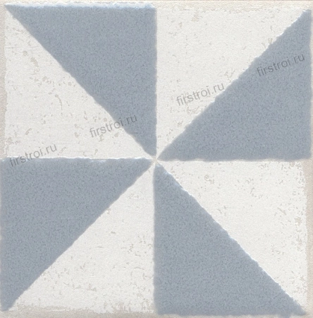 Вставка Kerama Marazzi Амальфи орнамент серый 9.8х9.8 матовый (STG/C407/1270H)