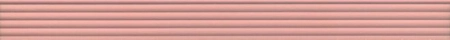 Бордюр Kerama Marazzi  Монфорте розовый структура обрезной 3.4х40 матовый