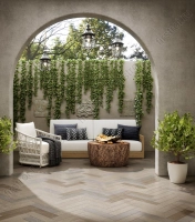 Керамогранит Kerama Marazzi  Порфидо бежевый 9.9х40.2 матовый фото в интернет-магазине Мегастроймаркет