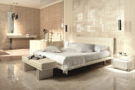 Бордюр Italon Элит Уайт Альцата 15х25 глянцевый фото в интернет-магазине Мегастроймаркет