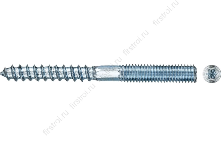 Шпилька сантехническая М10x70мм фото в интернет-магазине Мегастроймаркет